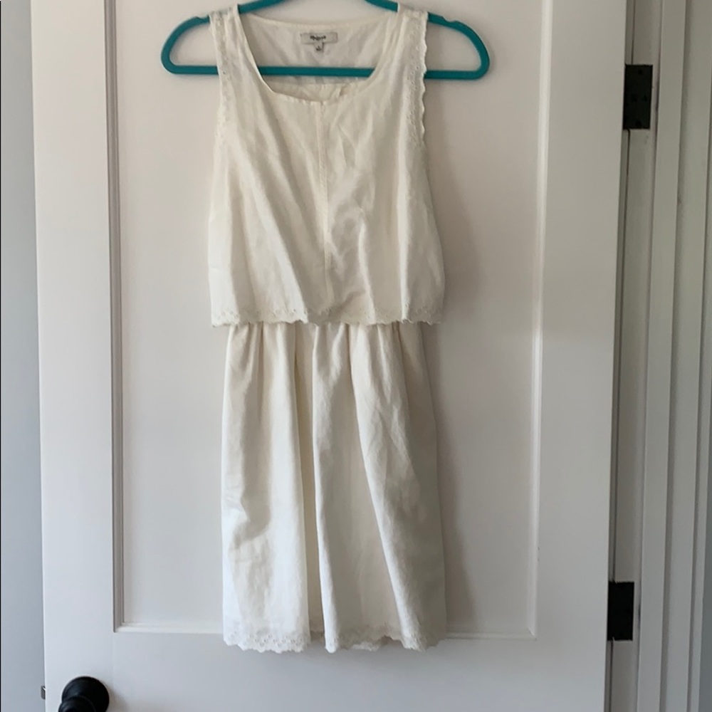 Madewell white dress